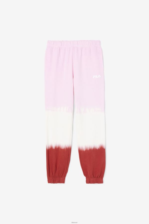 pirueta/branco/vermelho terra FILA fila pirouette/branco/vermelho terra raleigh tie dye jogger HXJFD1660