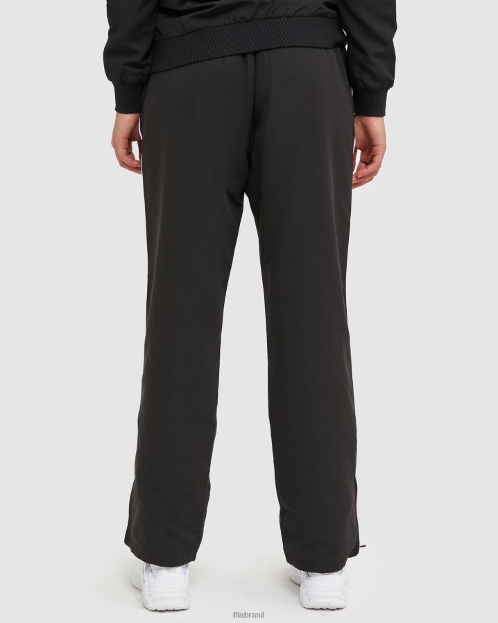 preto FILA calça fila classic feminina de microfibra preta HXJFD2899