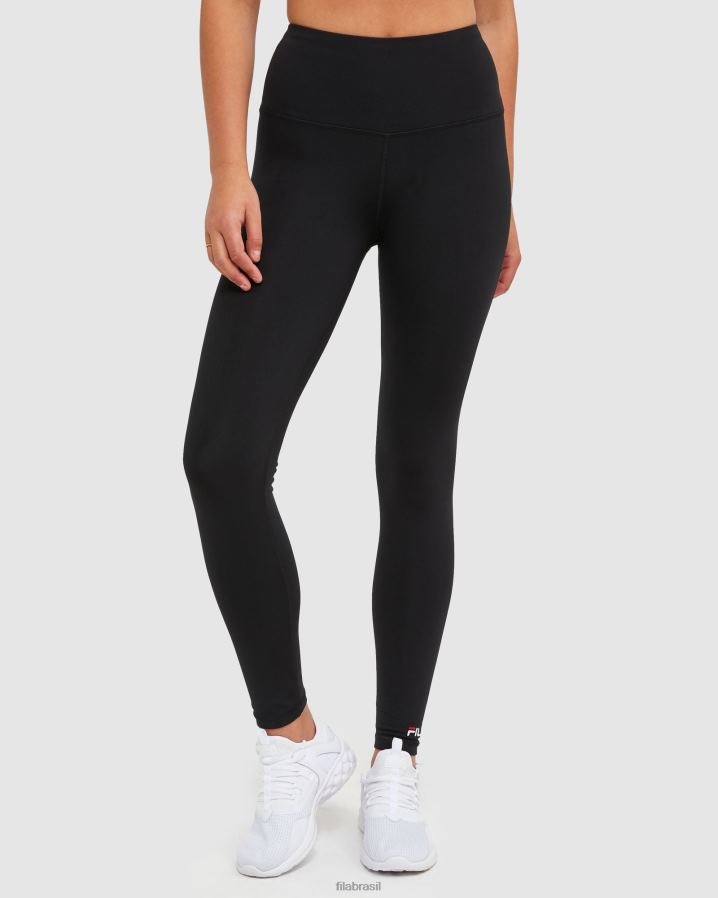 preto FILA calça fila classic feminina preta HXJFD2883