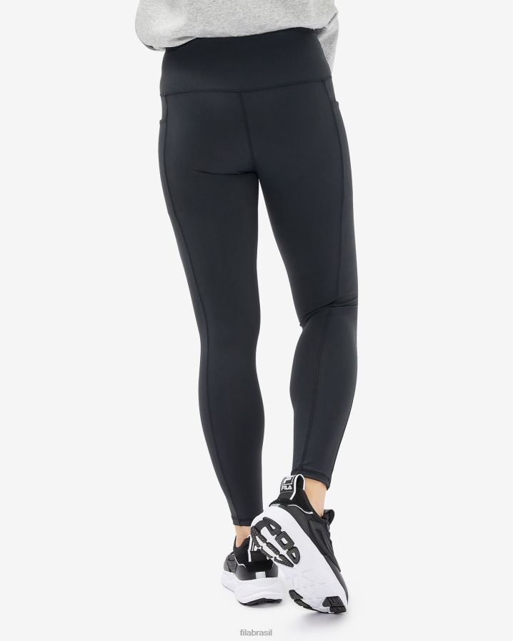 preto FILA emblema feminino preto fila 2.0 tight HXJFD2982