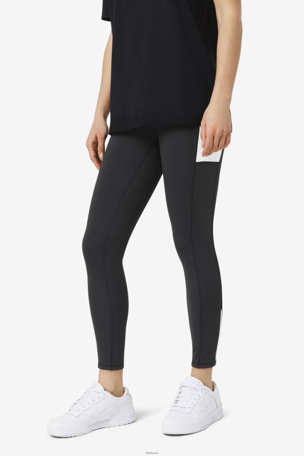 preto FILA legging finamente performance fila preta HXJFD1706