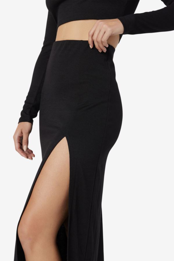 preto FILA saia midi fila londyn preta HXJFD1753