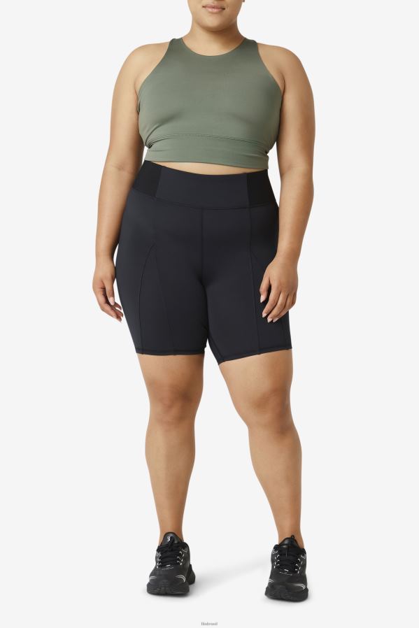 preto FILA short bike forza 8inch textura preto fila HXJFD1961