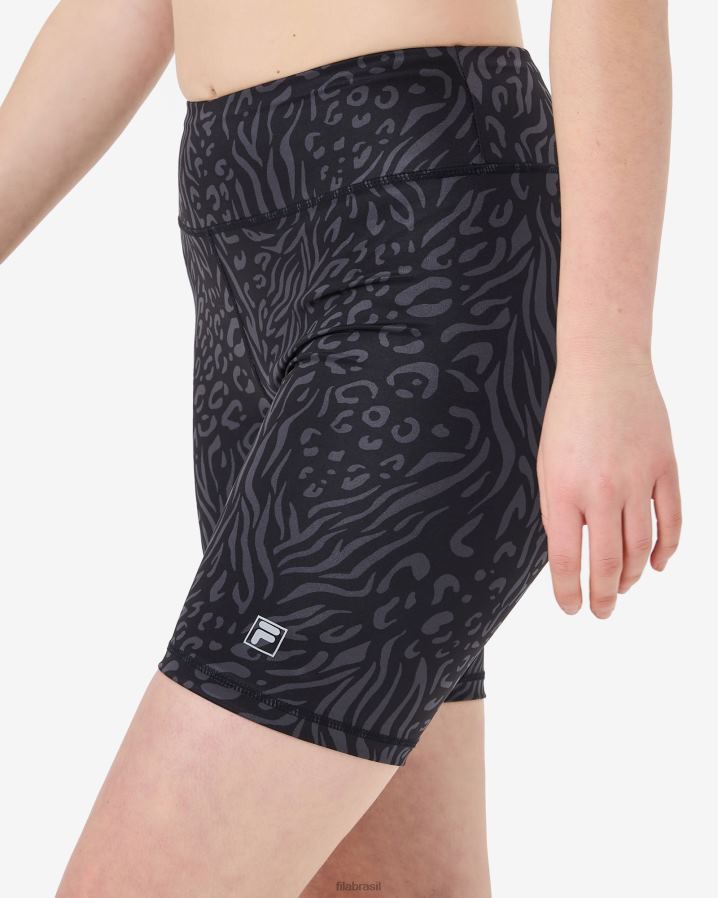 preto FILA short fila petra bike preto HXJFD2995