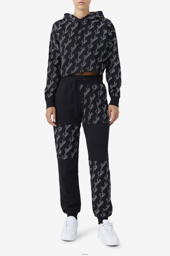 preto/gardênia FILA fila gianna jogger preto/gardênia HXJFD1597