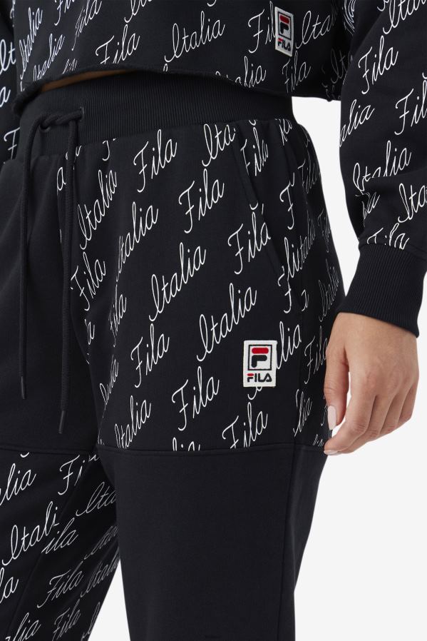 preto/gardênia FILA fila gianna jogger preto/gardênia HXJFD1597