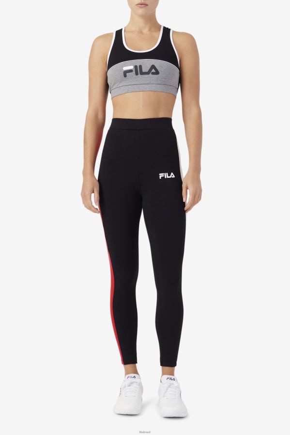 preto/gardênia/vermelho FILA legging fila mercy preto/gardênia/vermelho HXJFD1717