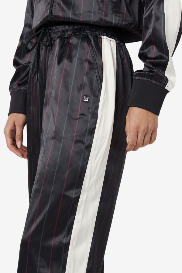 preto/tofu FILA calça cropped de cetim fila aviana preta/tofu HXJFD1665