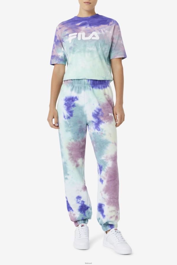 tie-dye azul aruba FILA raleigh tie dye jogger fila aruba blue tie dye HXJFD1658