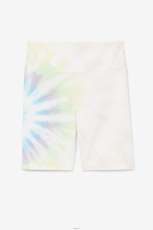 tie-dye creme duplo FILA Taima Tie Dye Bike Short Fila Double Cream Tie Dye HXJFD1676