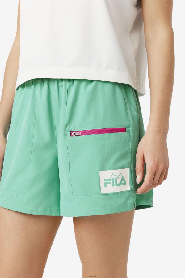verde marinho FILA short fila jordyna verde marinho HXJFD1602
