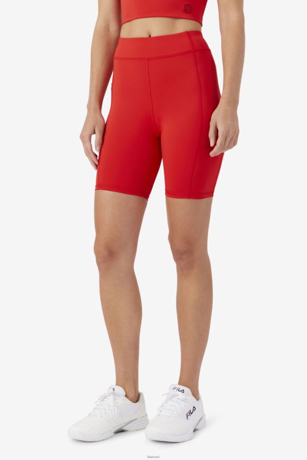 vermelho FILA short fila vermelho tiana bike HXJFD1666