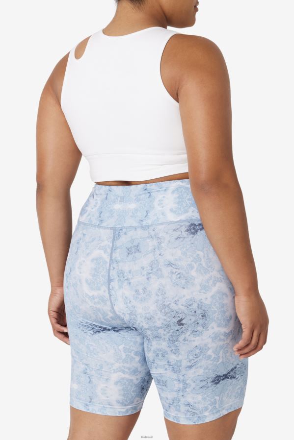 branco FILA sutiã branco uplift slice crop top fila HXJFD1854