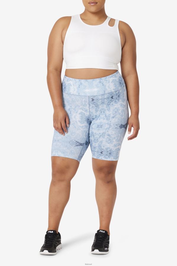 branco FILA sutiã branco uplift slice crop top fila HXJFD1854