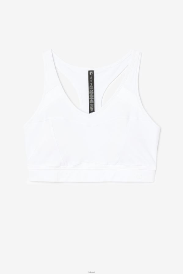 branco FILA sutiã esportivo fila branco uplift racerback HXJFD1834