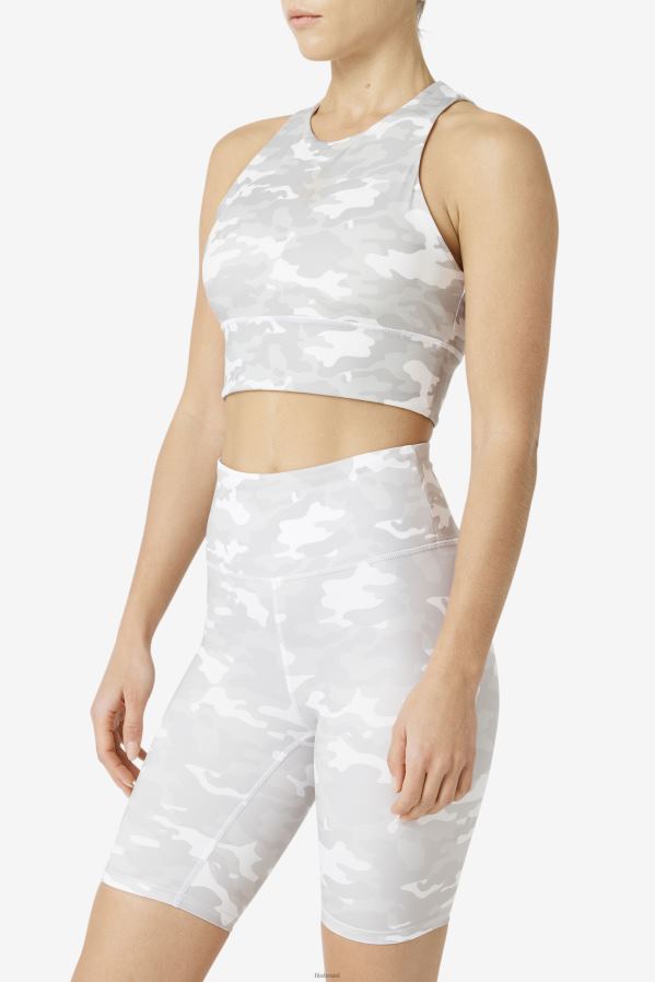 branco FILA sutiã esportivo fila uplift branco HXJFD1810