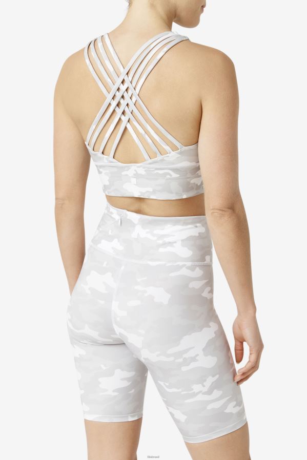 branco FILA sutiã esportivo fila uplift branco HXJFD1810