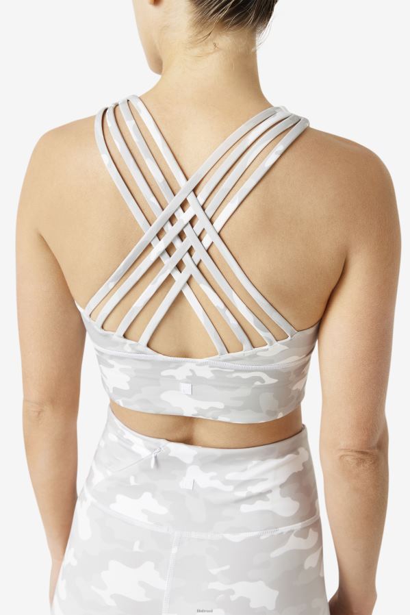 branco FILA sutiã esportivo fila uplift branco HXJFD1810