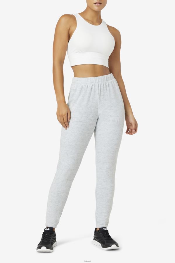 branco FILA sutiã esportivo fila uplift branco com gola alta HXJFD1809