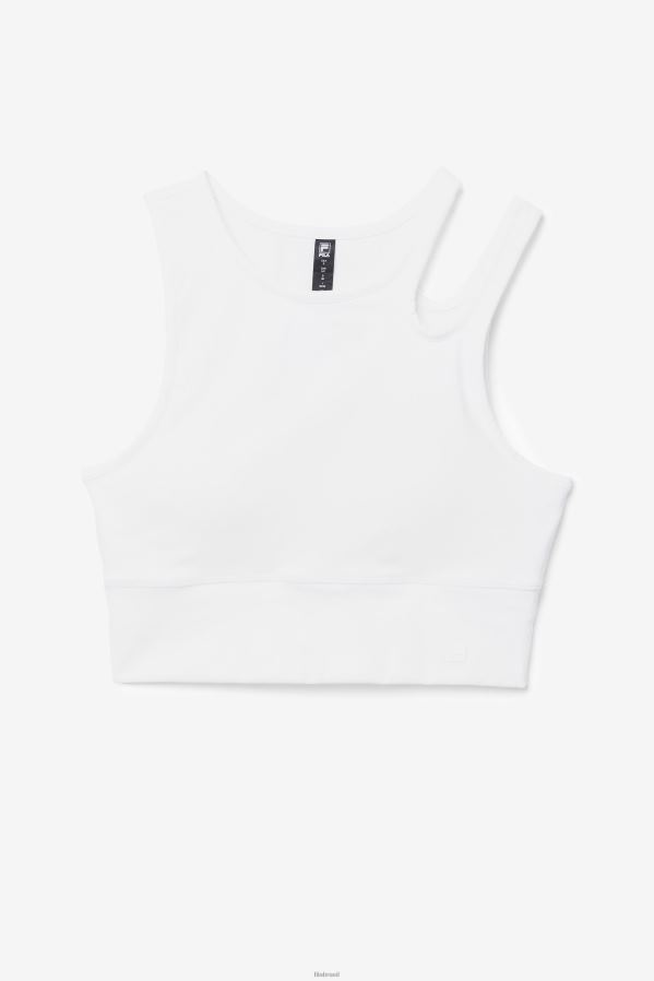 branco FILA uplift fatia crop bra top fila branco HXJFD1823