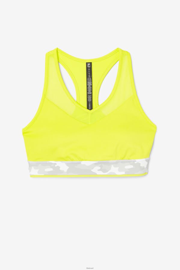enxofre FILA enxofre fila uplift racerback bra top HXJFD1851