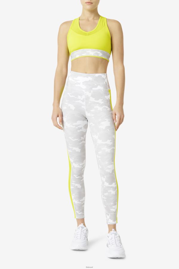 enxofre FILA fila uplift racerback bra top enxofre HXJFD1807