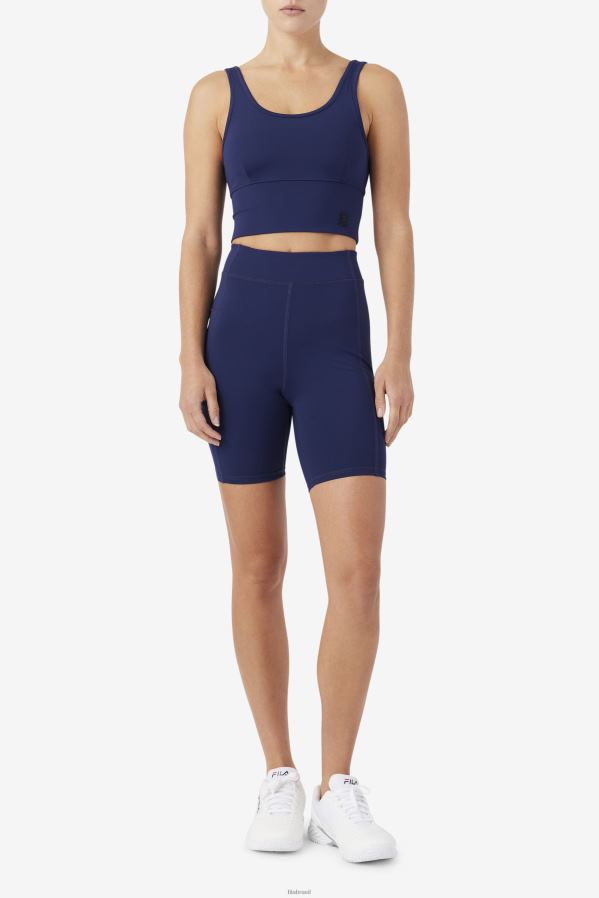 marinha FILA sutiã kora top fila azul HXJFD1463