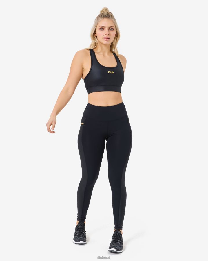 preto FILA sutiã fila lyannah preto HXJFD3003