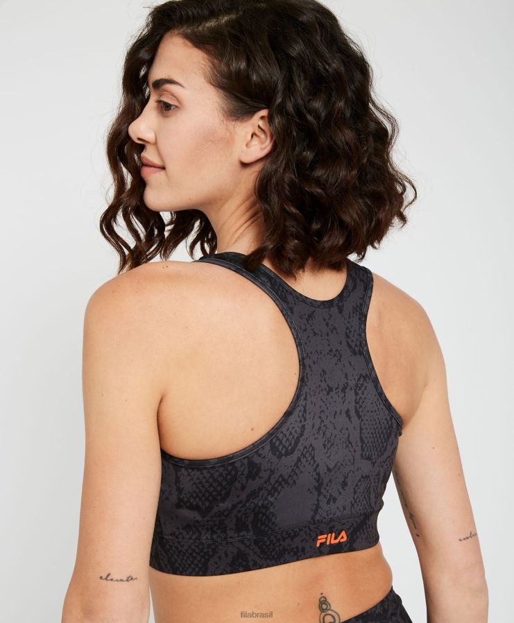 preto FILA sutiã fila preto billie HXJFD3004