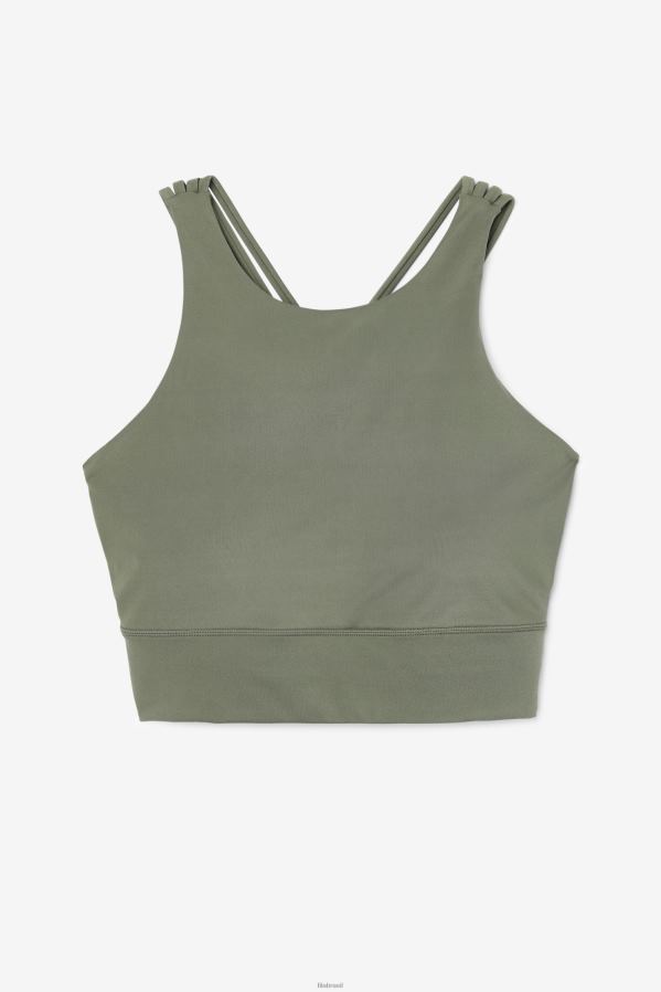 tomilho FILA sutiã esportivo fila uplift gola alta tomilho HXJFD1843