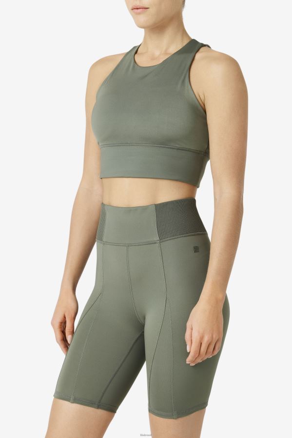 tomilho FILA tomilho uplift sutiã esportivo com gola alta fila HXJFD1812