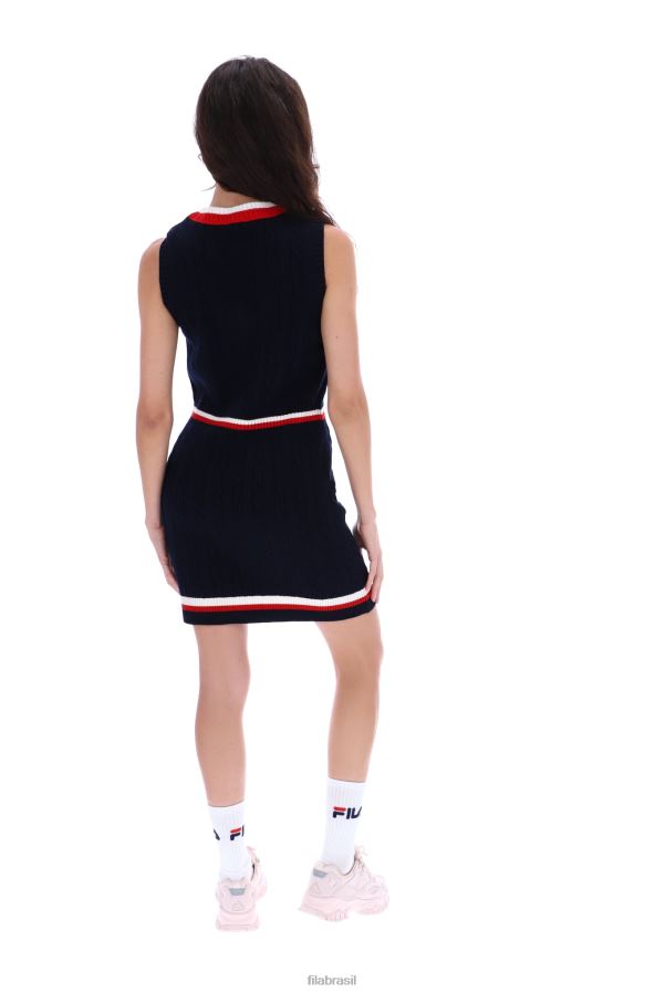 FILA darian fashion suéter vestido tricot fila HXJFD3443