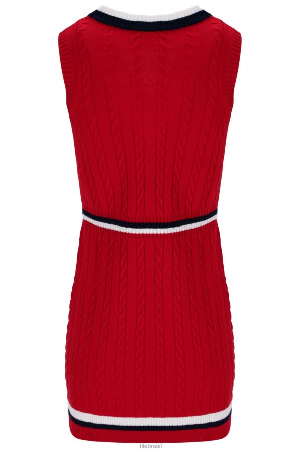 FILA vestido suéter tricotado darian fila HXJFD3446