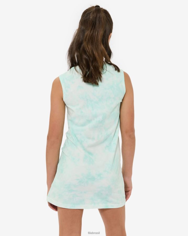 tie-dye menta FILA vestido regata fila frankie menta tie dye HXJFD3105