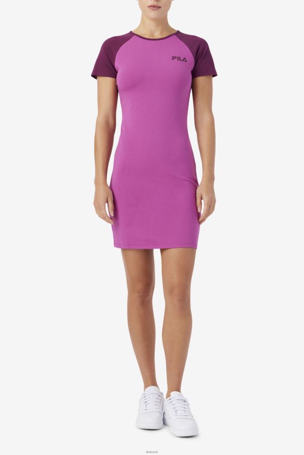 vinho tinto/uva FILA vestido fila rouge/vinho kyra HXJFD1552