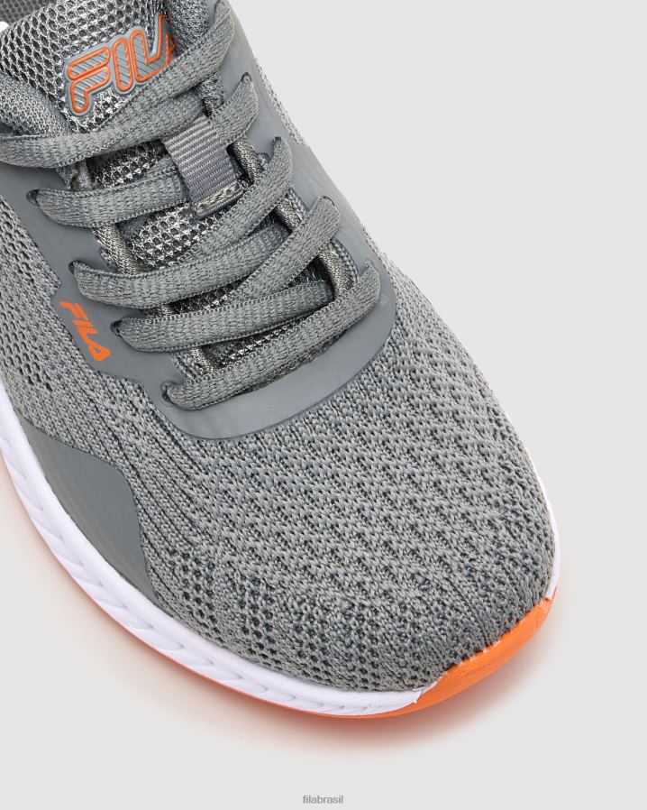 cinza/laranja FILA manduria fila infantil cinza/laranja HXJFD3062