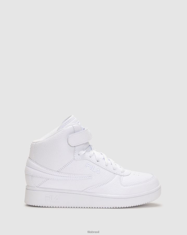Branco Branco FILA fila a-high feminino branco/branco HXJFD2790