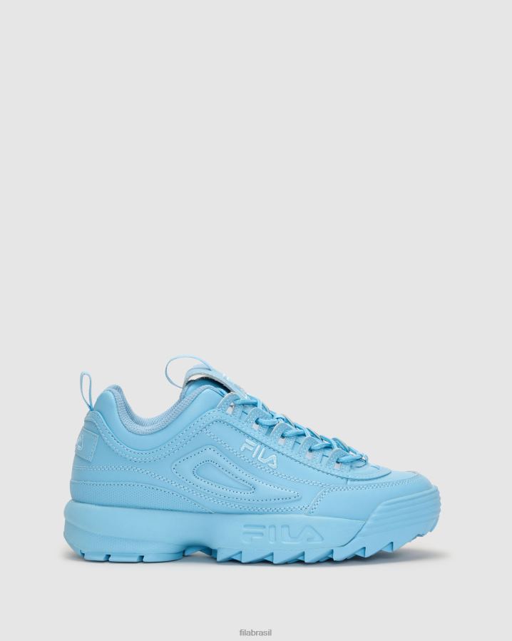 azul celeste/azul celeste FILA fila disruptor ii feminino skyblue/skyblue HXJFD2782
