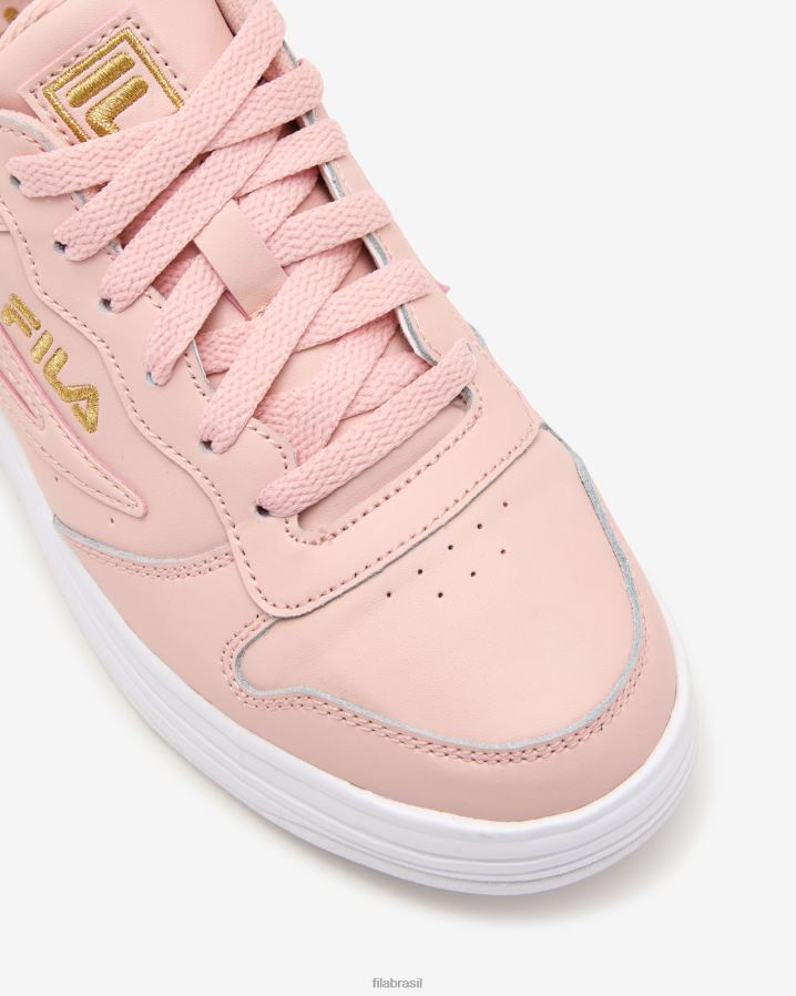 chicote de pêssego/metgold/branco FILA fila pêssego/metgold/branco feminino wx-100 HXJFD2866