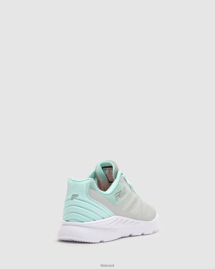 cinza glaciar/fairaqua/branco FILA memória feminina panorama 8 glaciergray/fairaqua/white fila HXJFD2795