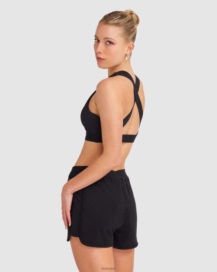 preto FILA top spencer feminino preto fila HXJFD2819